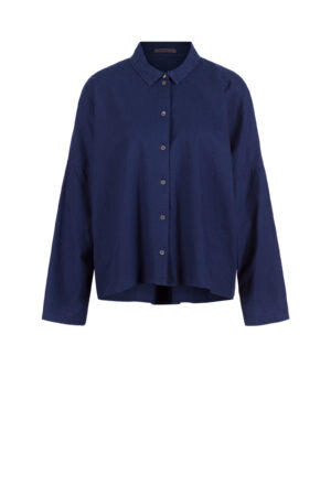 Bluse 511 Blue Baumwoll-Flanell