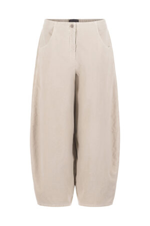 Hose 535 Grey Elastischer Baumwoll-Lyocell Moleskin