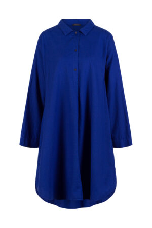 Kleid 512 Blue Baumwoll-Flanell