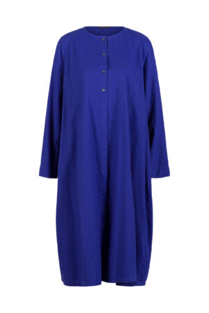 Kleid 513 Blue Baumwoll-Flanell