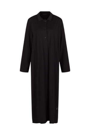 Kleid 519 wash Grey Schurwoll-Lyocell Jersey