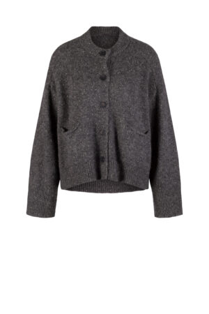 Jacke 515 Grey Baumwoll-Alpaka Mischung