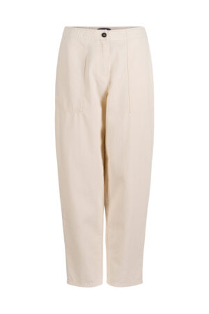 Hose 625 wash Beige Ungefärbter Denim aus reiner Baumwolle