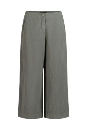 Hose 631 Green Geknitterte Baumwolle