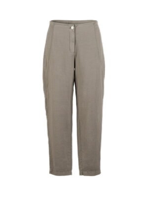 Trousers 636 Beige Flowing dobby