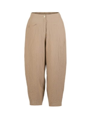 Trousers 647 Brown Chambray seersucker