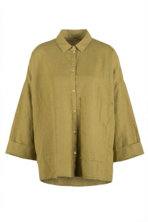 Blouse 626 Brown Flowing dobby