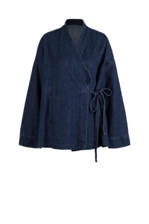 Jacke 607 wash Green Bio-Baumwoll-Hanf Denim