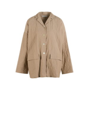 Jacket 610 Brown Chambray seersucker