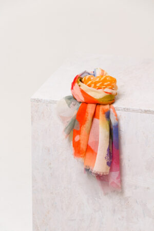 Scarf 612 Green Pure cotton