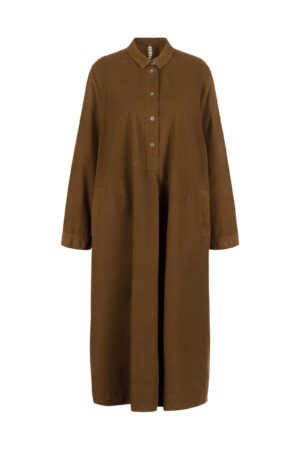 Kleid 507 Brown Baumwollcord
