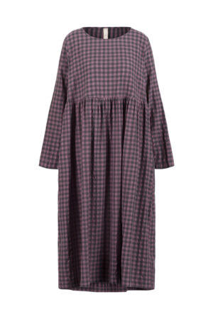 Kleid 506 wash Purple Baumwoll-Lyocell Mischung