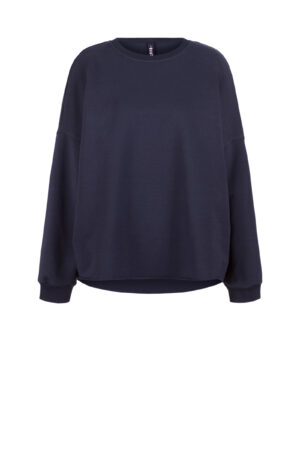 Pullover 511 Blue Elastischer Baumwoll-Sweat