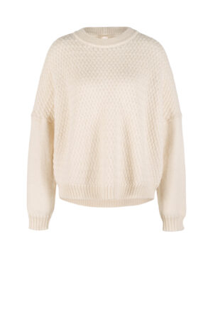 Pullover 508 Beige Alpaka-Schurwoll Mischung