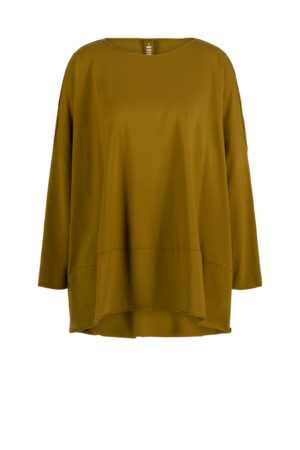 Shirt 607 Brown Cotton stretch jersey