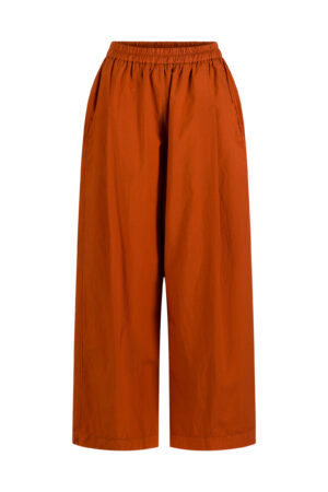 Trousers 609 Red Cotton poplin